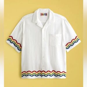 Abercrombie & Fitch X Trevor Project button down shirt